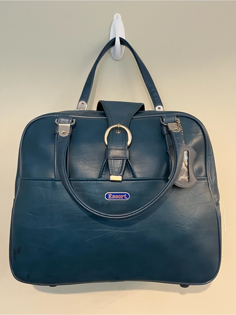 Vintage 1960's Escort Carry On Luggage Bag